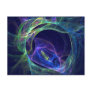 Energy Fractal Postcard