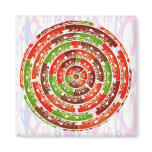 Energy Healing Chakra - Futuristic Designs Fridge Magnet