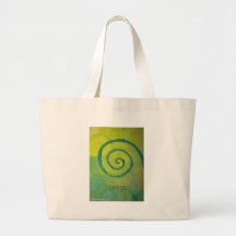 Energy Heart Art Canvas Bag