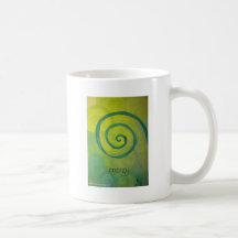Energy Heart Art Coffee Mugs
