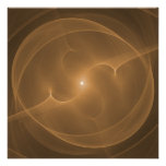 Energy Orb Orange Personalized Invitation