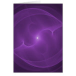 Energy Orb Purple Greeting Cards