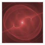 Energy Orb Red Personalized Invites