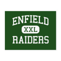 Enfield - Raiders - High - Enfield Connecticut Post Card