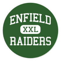 Enfield - Raiders - High - Enfield Connecticut Round Stickers