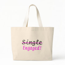 Engaged Tote Bags