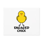 Engaged Chick postcards
