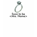Engaged Future Mrs. Tee Shirt