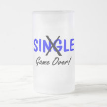 Engaged Game Over Blue Coffee Mug