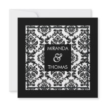 ENGAGEMENT INVITATIONS :: damask colours 10