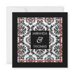 ENGAGEMENT INVITATIONS :: damask colours 11