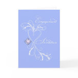 engagement invite greeting card