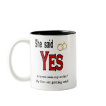 Engagement mugs
