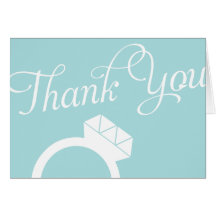 Engagement Ring Thank You Cards