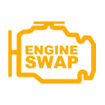 Engine Swap dark t-shirts