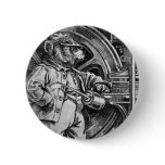 Engineer Eddy - Letter E - Vintage Teddy Bear buttons