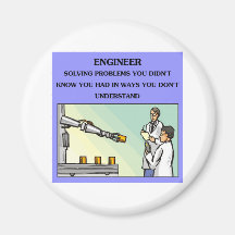 engineer engineering joke magnets