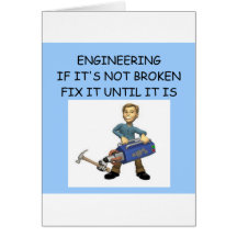 ENGINEERING GREETING CARD