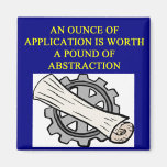 ENGINEERING proverb Fridge Magnets