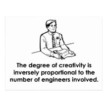 Engineers & Creativity Post Cards