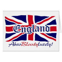 England Absobloodylutely 4 Cards