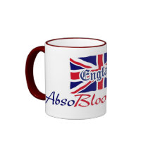 England Absobloodylutely Mug