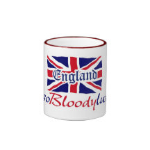 England Absobloodylutely Mug
