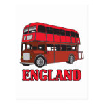 England Bus Post Card
