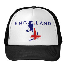ENGLAND CAP TRUCKER HATS
