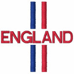 England Embroidered Polo Shirt Front & Back embroidered shirts