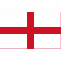 England – English National Flag Cut Outs