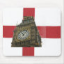 England Flag and Big Ben Mousepads