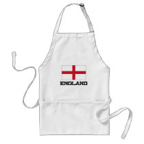 England Flag aprons