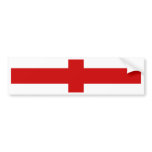 England Flag bumper stickers