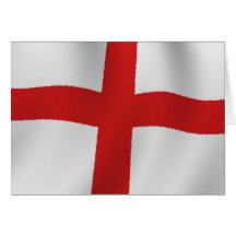 England Flag Greeting Cards
