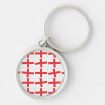 England Flag Keychain/Keyring