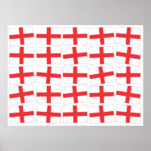 England Flag Poster/Print