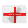 England Flag With Bubble Invitation