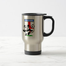 England Football Panda Coffee Mugs
