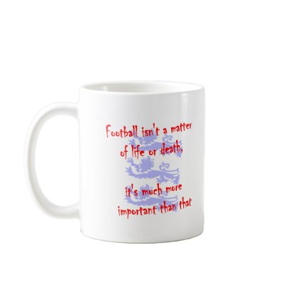 England Football Soccer Life or Death Mug