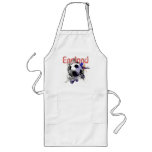 England Grunge football gifts for three lions fans Apron