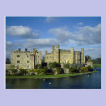 England, Kent, Leeds Castle postcards