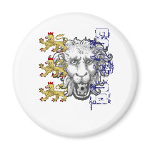 England lion 3 lions soccer gifts fridge magnets