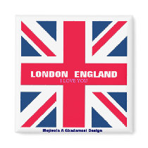 ENGLAND REFRIGERATOR MAGNETS