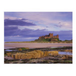 England, Northumberland, Bamburgh Castle Postcard