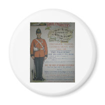 England Royal Engineers recruitment poster 1890 Fridge Magnets