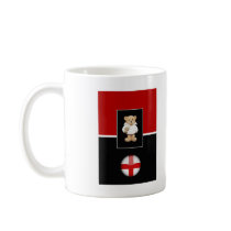 England Rugby Teddy Bear mugs
