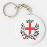 England Shield Keychain