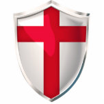 England Shield photo sculptures