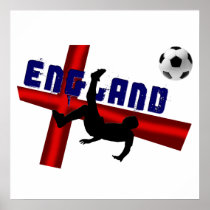 England soccer bicycle kick gift t-shirts and gear print